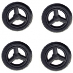 Набор колес Stylo AT для колясок Bebecar — , черные