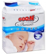 Подгузники Goon Premium Гун до 5 кг. 80 шт. (NB)
