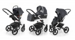 Коляска 3 в 1 Esspero Tour Alu (шасси White) — Dark