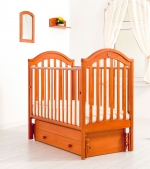 Детская кроватка Gandilyan (Гандылян) Софи маятник —  (вишня)