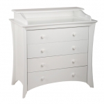 Пеленальный комод Papaloni Luna 760 —  белый