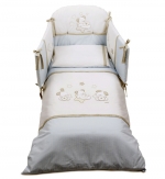 Постельный комплект Italbaby Sweet Star 70x140 5 предметов  — голубой