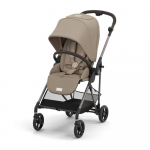 Прогулочная коляска Cybex Melio — Almond Beige с дождевиком