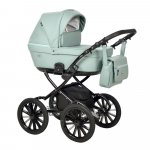 Коляска 2 в 1 Indigo BROCO Eco Plus 14" — шалфей кожа