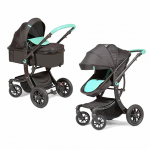 Коляска-трансформер Giovanni G-Moov — Black/Mint  (Черный/Mint)