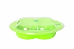 Тарелка Bebe Confort с крышкой в форме лаврового листа — зеленый