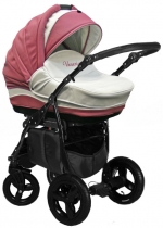 Коляска 3 в 1 Aneco Venezia (Экокожа) —  SC-08