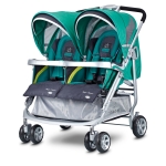 Коляска для двойни Zooper Tango Smart — Tealberry