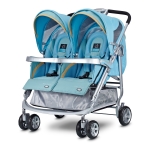 Коляска для двойни Zooper Tango Smart — Cyan