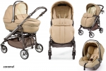 Коляска 3 в 1 Peg Perego Pliko Switch Easy Drive Modular Martinelli — Caramel
