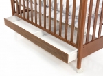 Детская кроватка Bambolina Roc 125x65 — ящик