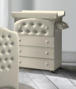 Пеленальный комод Bambolina Firenze/Divina Luxe Cristallo — слоновая кость