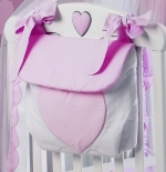 Сумка на кроватку Roman Baby CUORE DI MAMMA — Pink (Розовый)