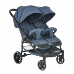 Прогулочная коляска для двойни PITUSO DUOCITY — Jeans
