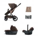 Коляска 3 в 1 Concord Wanderer Travel Set — Chocolate Brown