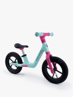 Двухколесный беговел Amarobaby Splash — Бирюзовый/Розовый