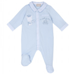 Комбинезон Chicco для мальчиков, с вышивкой, цвет голубой — Голубой, р.50