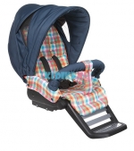 Коляска 2 в 1 Teutonia Fun —  4850 Checked Candy