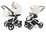 Коляска 2 в 1 Esspero Newborn Lux (шасси White) — Cream