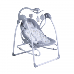Электрокачели 2 в 1 Sweet Baby Pure Pinguino — Grigio