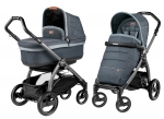 Коляска 2 в 1 Peg Perego Book S Pop Up Combo — Blue Denim