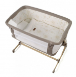 Кровать приставная Jane с комплектом постельного белья Baby Side — Glitter