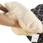 Муфта для рук на коляску — Бежевый