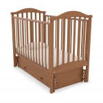 Детская кроватка Gandilyan (Гандылян) Людмила (маятник) — Вишня