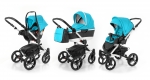 Коляска 3 в 1 Esspero Tour Alu (шасси White) — Aqua