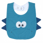 Нагрудник Chicco для мальчиков, принт глаза — Голубой