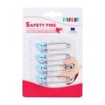 Безопасные булавки Farlin, 4 шт. — Голубой
