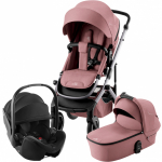 Коляска 3 в 1 Britax Römer Smile 5Z (автокресло BS PRO) — Dusty Rose/Space Black