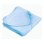 Комплект для купания Italbaby (полотенце 100х100, варежка) бамбук — голубой