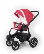 Прогулочная коляска Esspero Discovery (шасси Black) — Red Lux