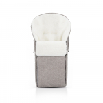 Конверт в коляску Beatrice Bambini Fiori (экокожа) — Grey