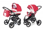 Коляска 2 в 1 Esspero I-Nova (шасси Black) — Red Lux