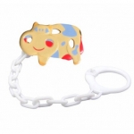 Держатель для пустышек BabyOno — Коровка коричневый