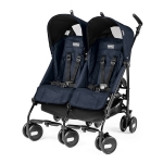 Коляска для двойни Peg Perego Pliko Mini Twin — Mod Navy
