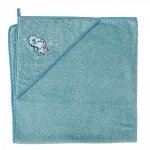 Полотенце-уголок Ceba Baby 100x100 см — W-815-098-158 Seahorse aqua