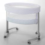 Колыбель Micuna Smart Fresh MO-1456 — Blue Dots/Aluminium