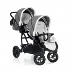 Коляска для двойни Esspero Duetto (шасси Black) — Denim