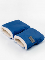 Муфты-варежки на ручку коляски AMAROBABY Snowy Travel — Тёмно-синий