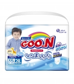 Подгузники GOON Трусики (13-25кг) 28шт — для мальчиков