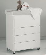 Пеленальный комод Micuna Neus B-1343 — White