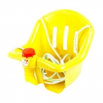 Качели с барьером безопасности RT, с клаксоном — желтые