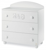 Комод большой Italbaby Happy Family — Белый