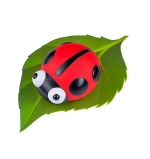 Ночник BabyOno Тук-Тук — Божья коровка