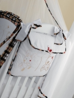 Сумка на кроватку Roman Baby COUNTRY — Nocciola (Кофейный)