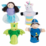 Набор перчаточных кукол для детского игрового театра ROBA (4 шт.)