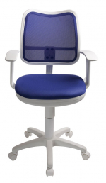 Кресло ABC-KING Бюрократ  CH — синяя